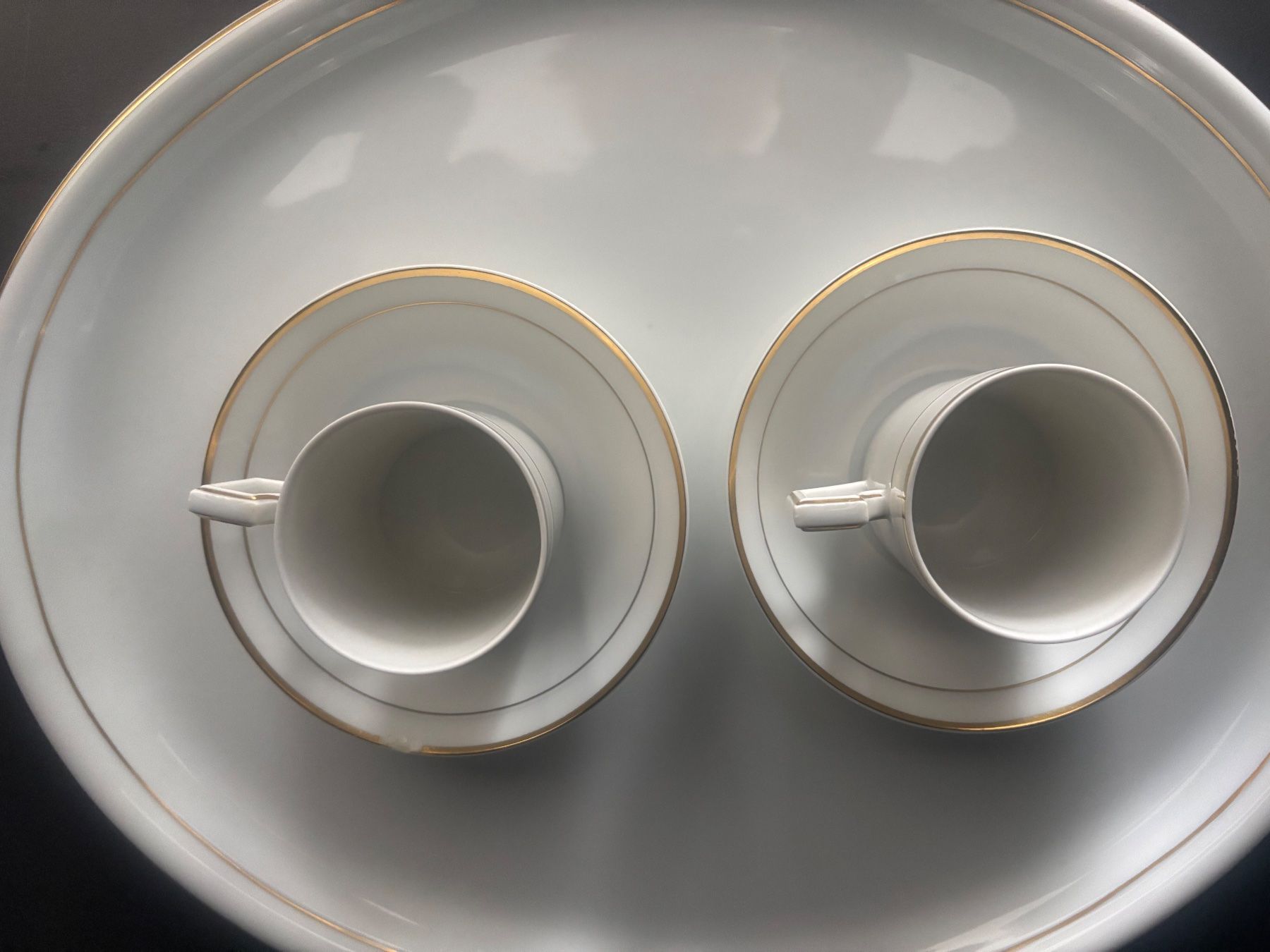 Fürstenberg Set di piatti: Vintage Chokolate Set "Lesen", Barbara Walters Kollektion – Usato da Bettwiesen venduto da Raisa1973 7