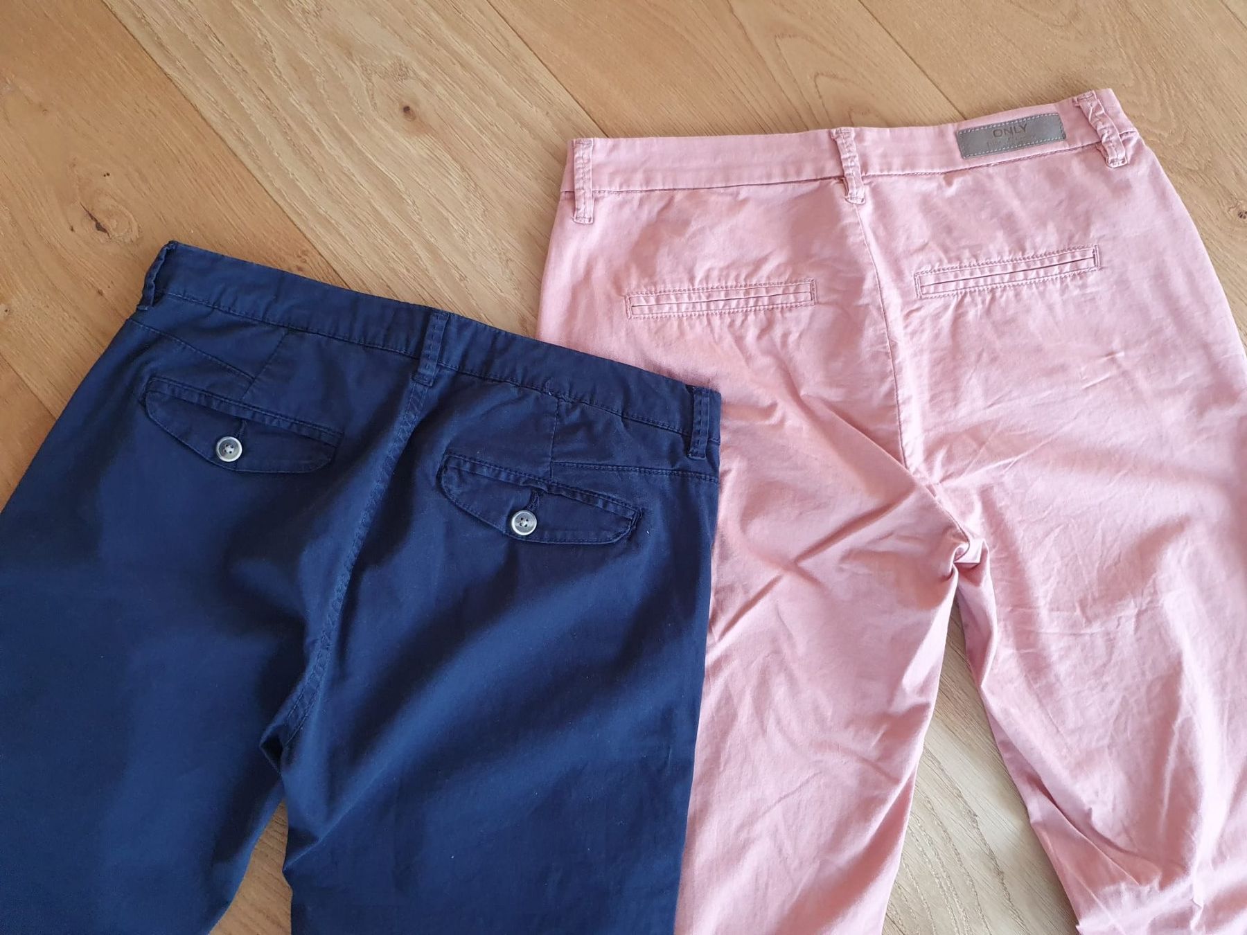 Pantaloni: Hosen Bundle, Gr. 36, lachs/dunkelblau – Usato da Pfyn venduto da ka.we 3
