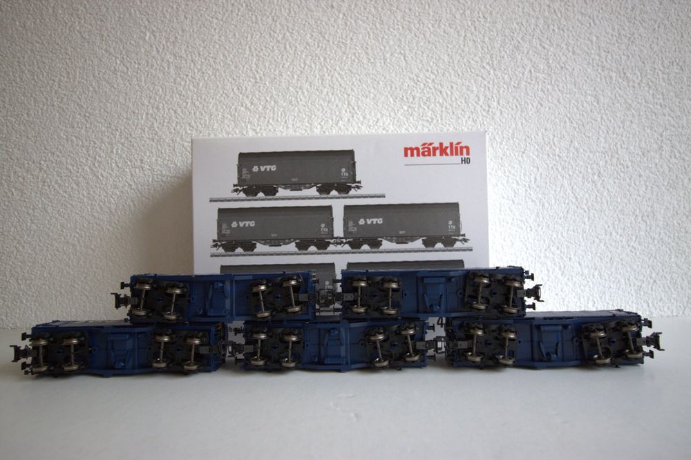 3 Wagons Bâchés Rilns Cargo Ep VI - N 1/160 - Minitrix 15116 Neufs
