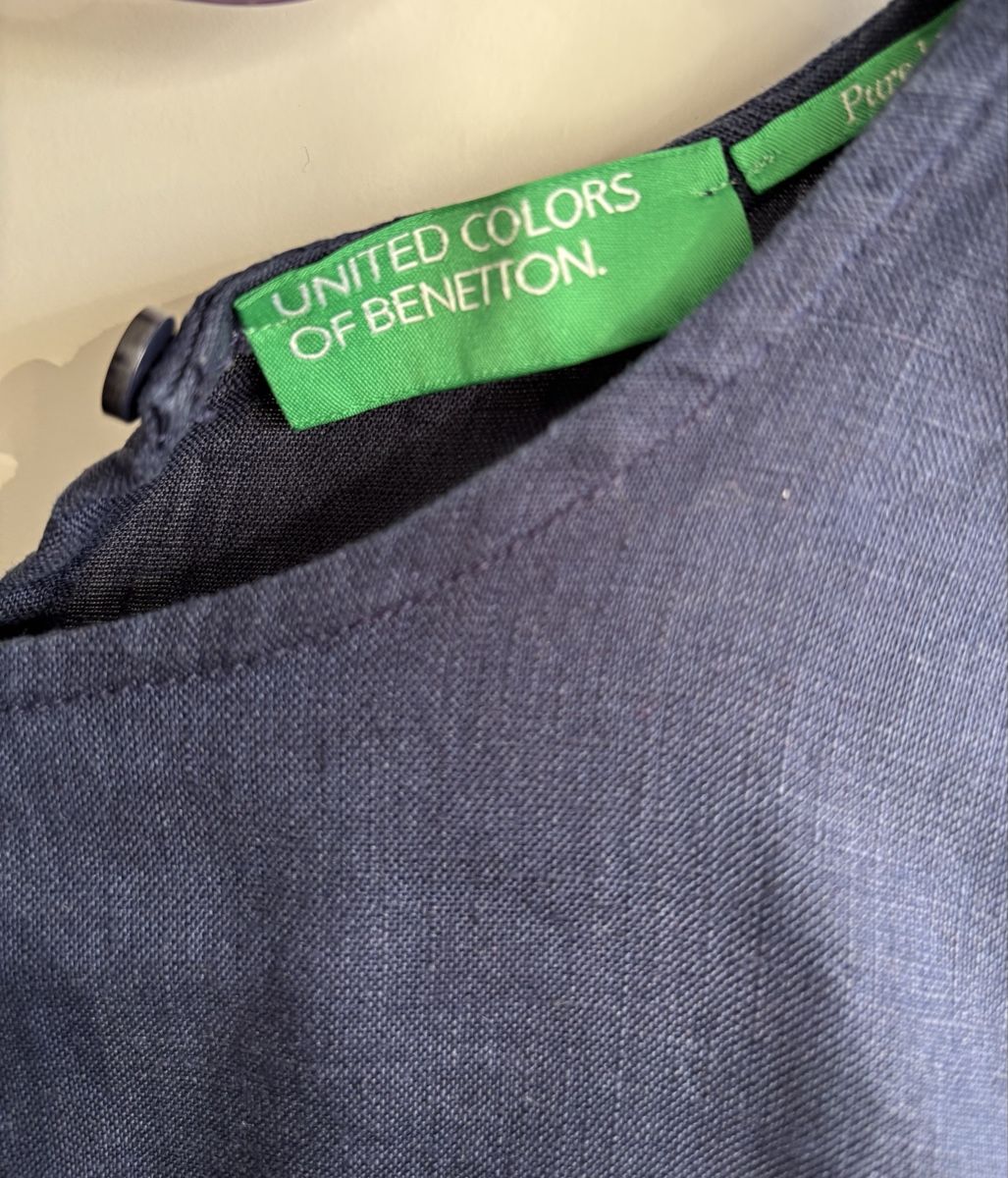 Benetton Camicette: Leinenbluse Benetton – Usato da Schaffhausen venduto da Atlas110 1