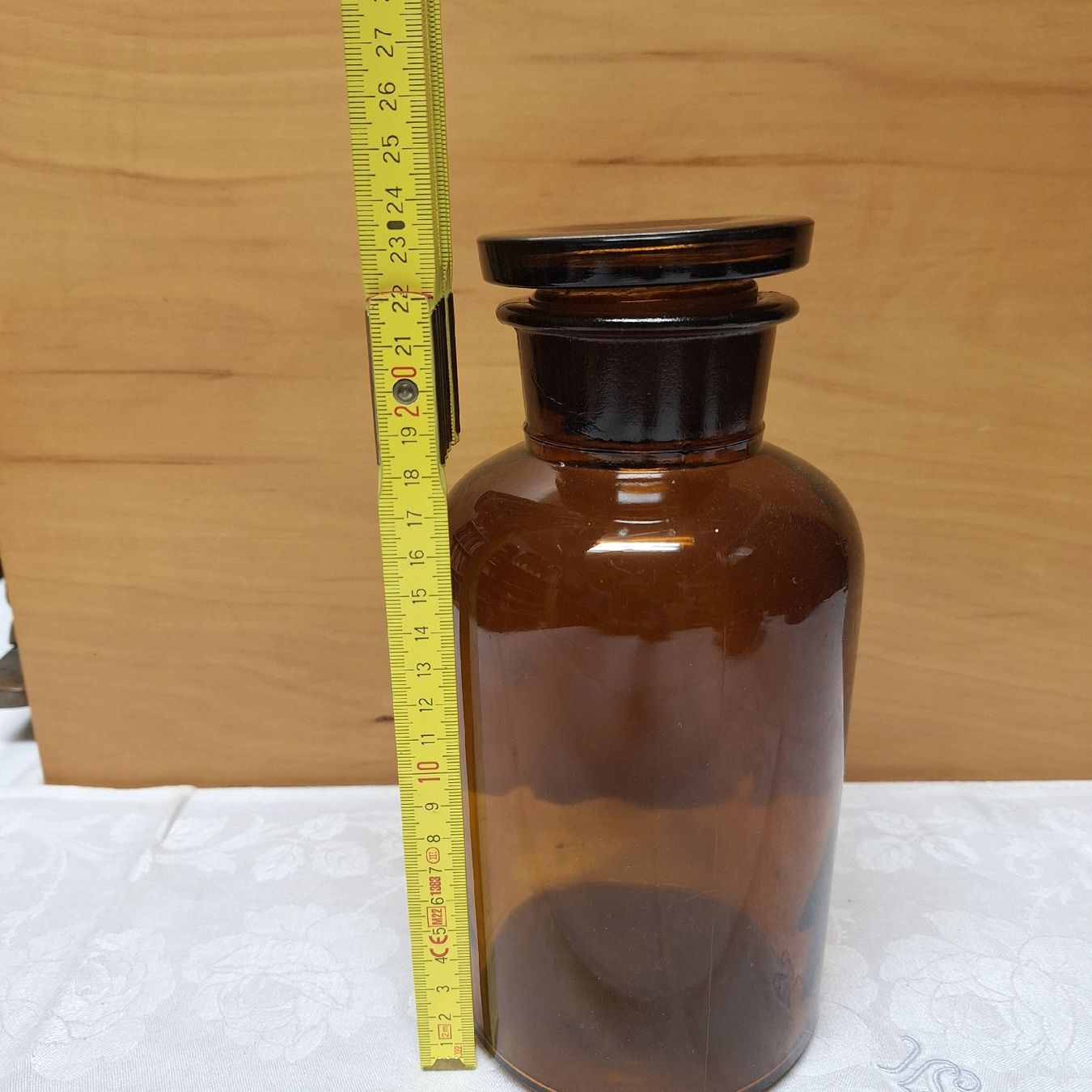 Laborzubehör: Versand möglich! Braune, grosse Apothekerflasche W1250 – Gebraucht aus Winterthur von Goldpipau 7