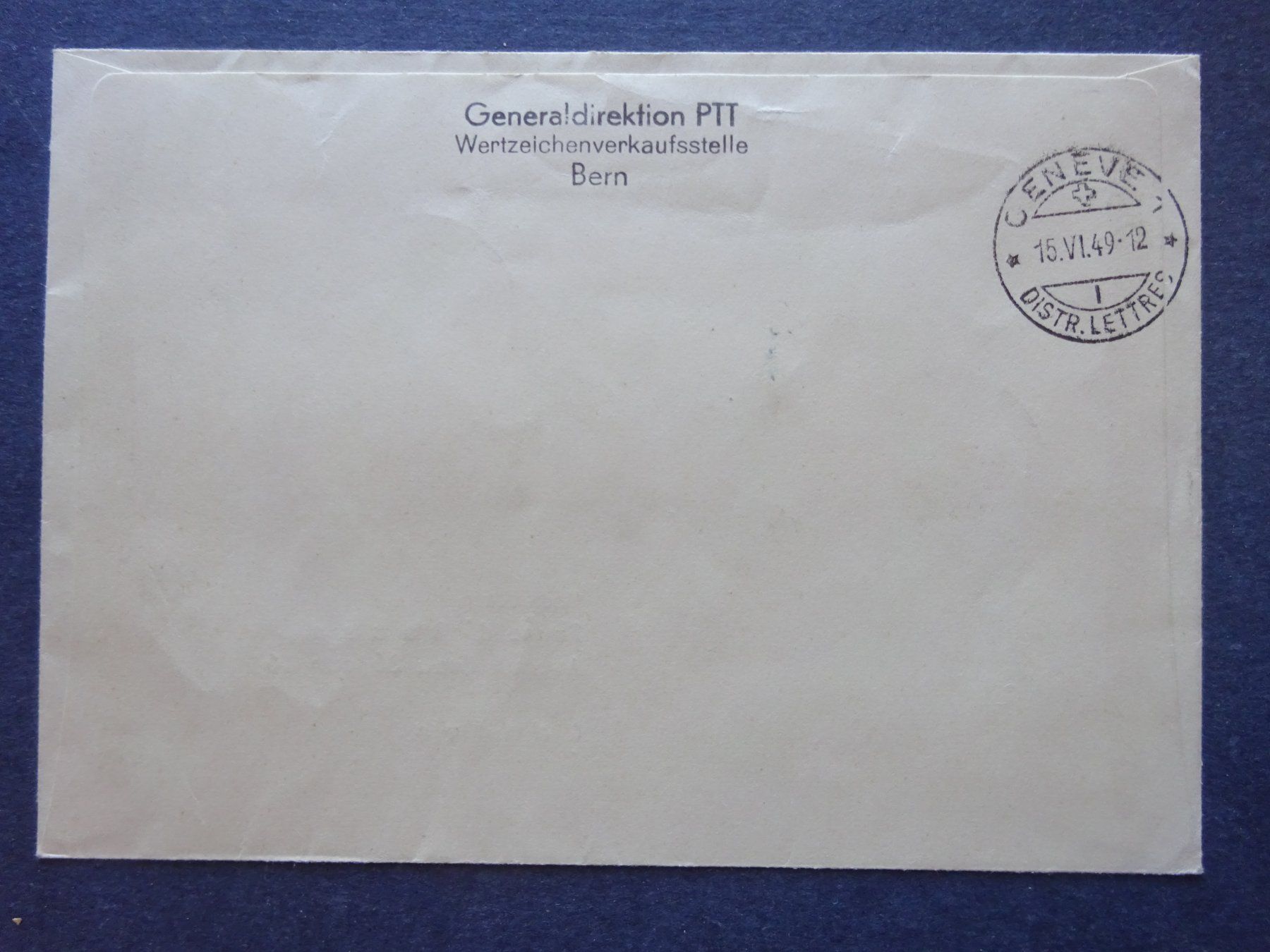 Tutti i francobolli: 1949 Pro Patria FDC BERN deutsch – Usato da Appenzell-Steinegg venduto da adi1975 3