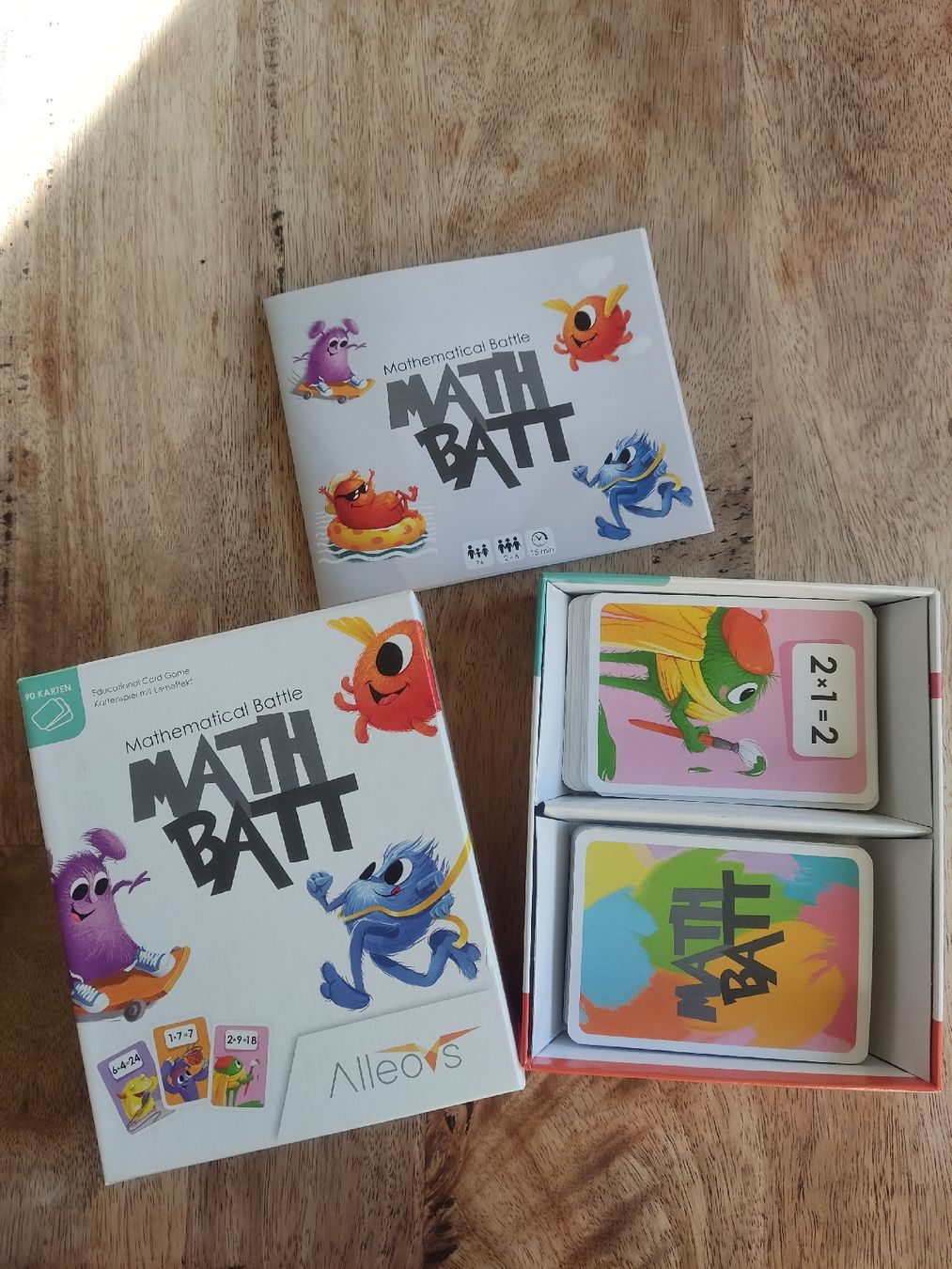 Giochi: Fun Math Battle Card Game For Kids – Nuovo (secondo la descrizione) da Dierikon venduto da oldmeetsnew 2
