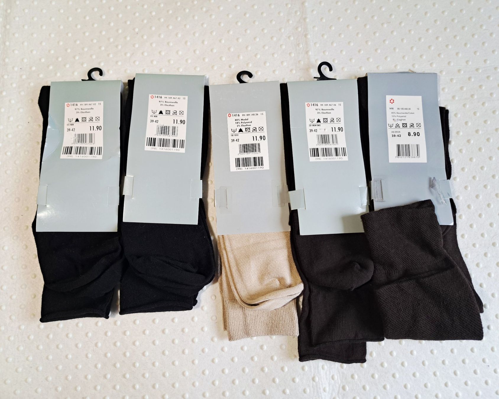 Maddison Lotti di vestiti: 8 Paar Socken Long Socks Maddison Gr. 39-42 – Nuovo (secondo la descrizione) da Gysenstein venduto da joshuas81 1