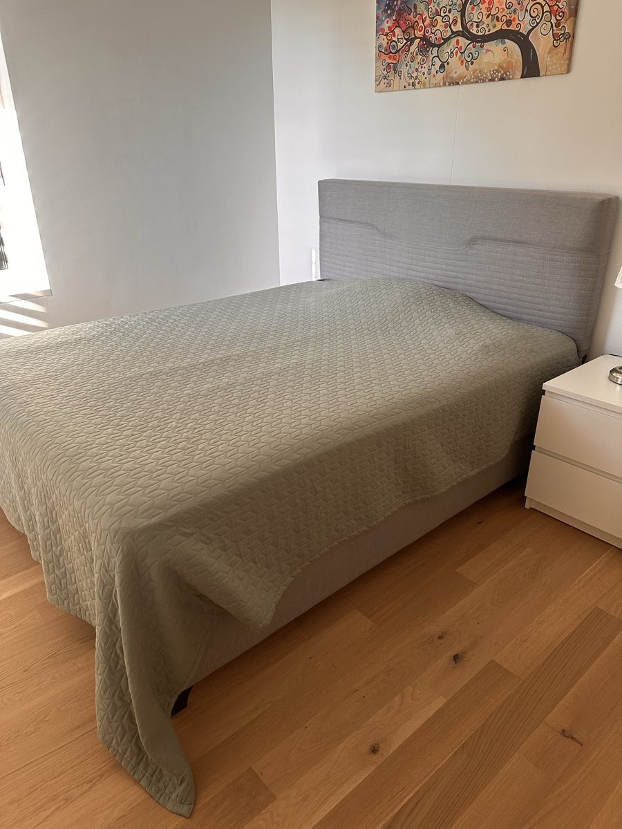 Lits: Bed with storage function, grey, 160x200 cm – D'occasion à Zürich par sem_6kf7 1