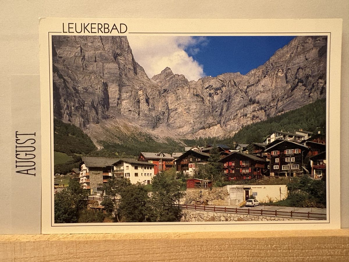 Ansichtskarten: AK von Leukerbad – Gebraucht aus Rümlang von Kartenpost1