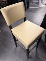 Edler Objekt M Stuhl, hellbeige Leder! 4 Stück