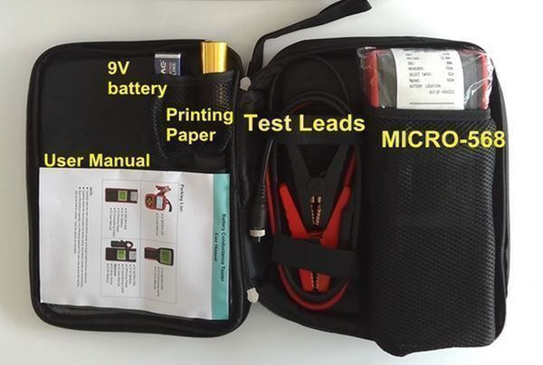 Messen: 12V Auto-Batterie Tester mit Drucker – Neu (gemäss Beschreibung) aus Chur von _xtronix_ 3
