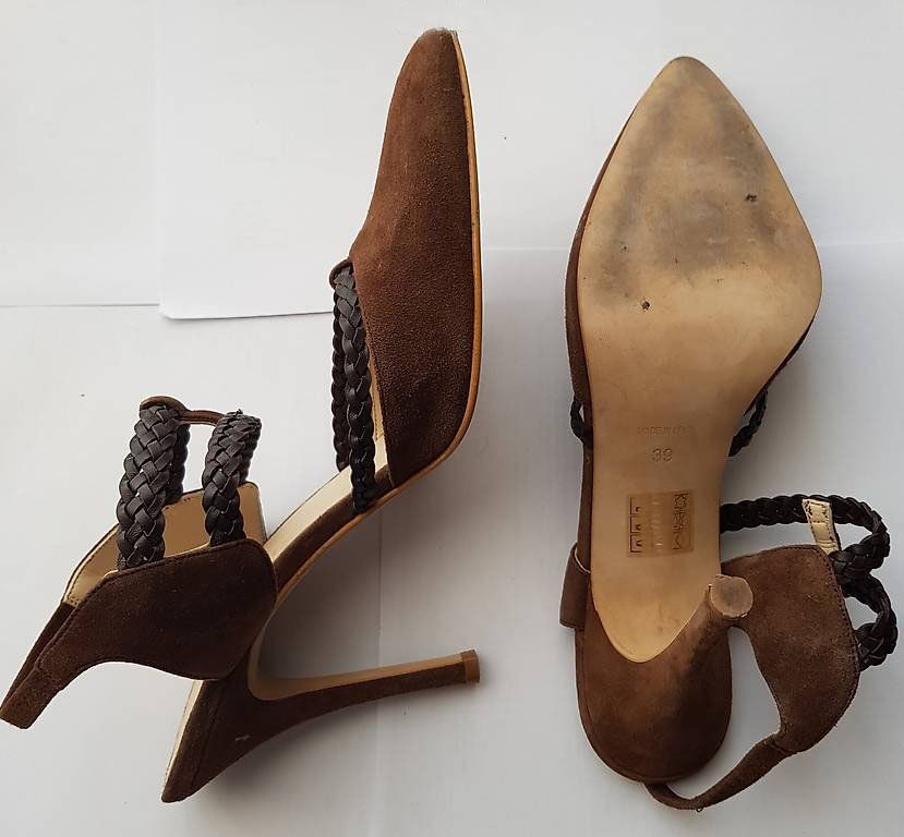Scarpe da donna: Wildleder High-Heels von Patrizia Dini – Usato da Berg am Irchel venduto da CM.Collection 2