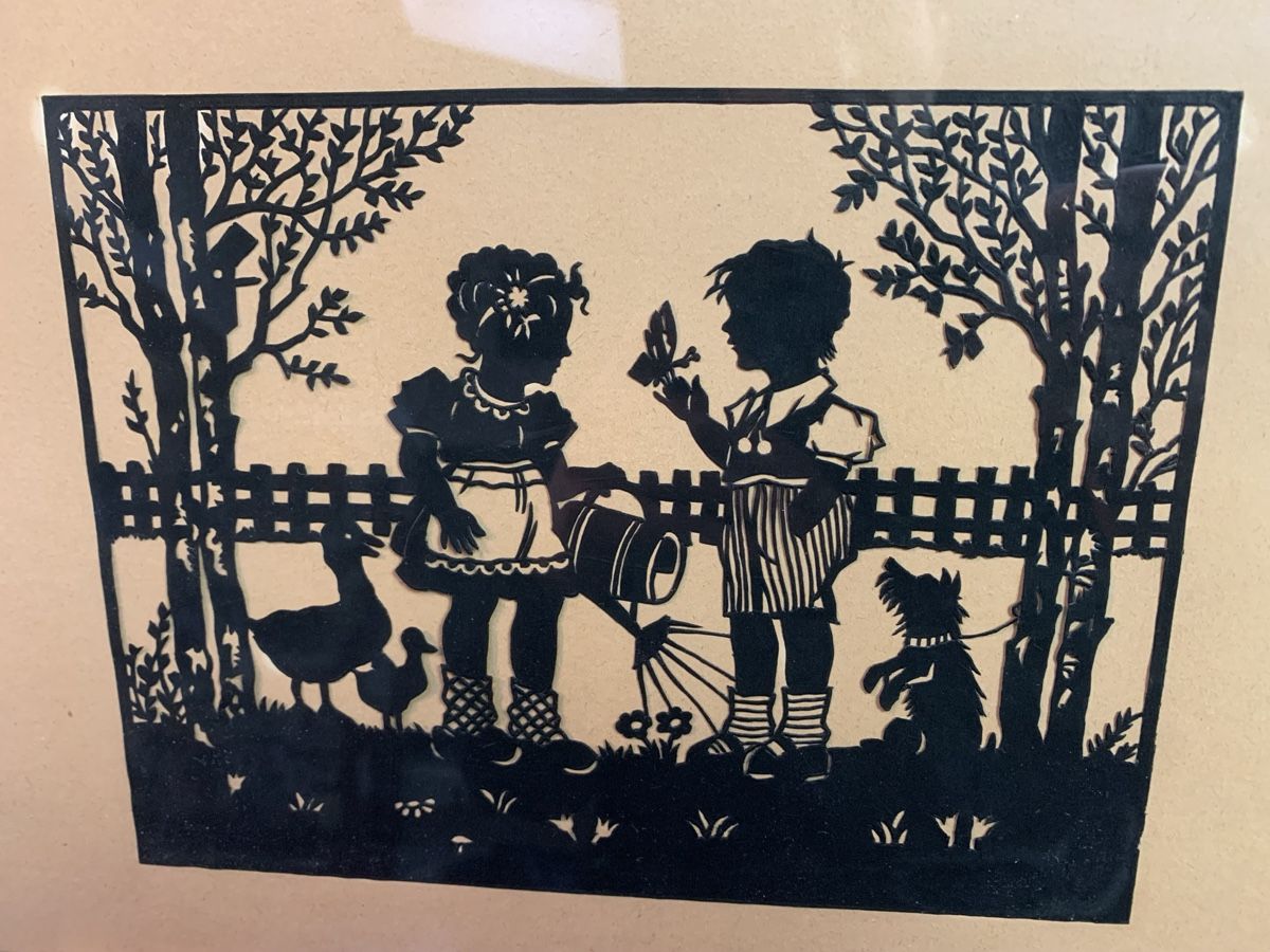 Grafica & Litografie: Scherenschnitt antik – Usato da Wolfhalden venduto da SecondAntique 1