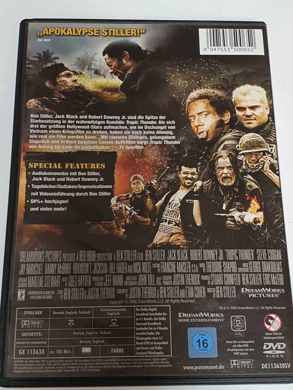 Tutti i DVDs: Tropic Thunder DVD – Usato da Oberdorf BL venduto da BaldenEagle 3