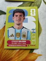 Panini Sticker Leonardo Balerdi Argentinien WM 2026 neu