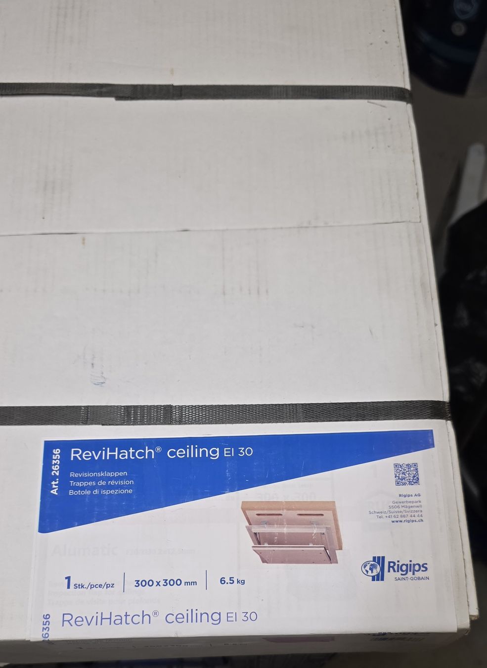 Portes: Revisionsklappen Rigips ReviHatch ceiling EI 30 – Neuf avec emballage d'origine à Neuendorf par sla_b286