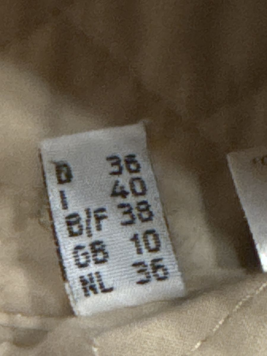 Madeleine Jacken: Madeline Übergangsjacke Gr. 36 beige kariert – Gebraucht aus St. Gallen von StyleAndMore23 3