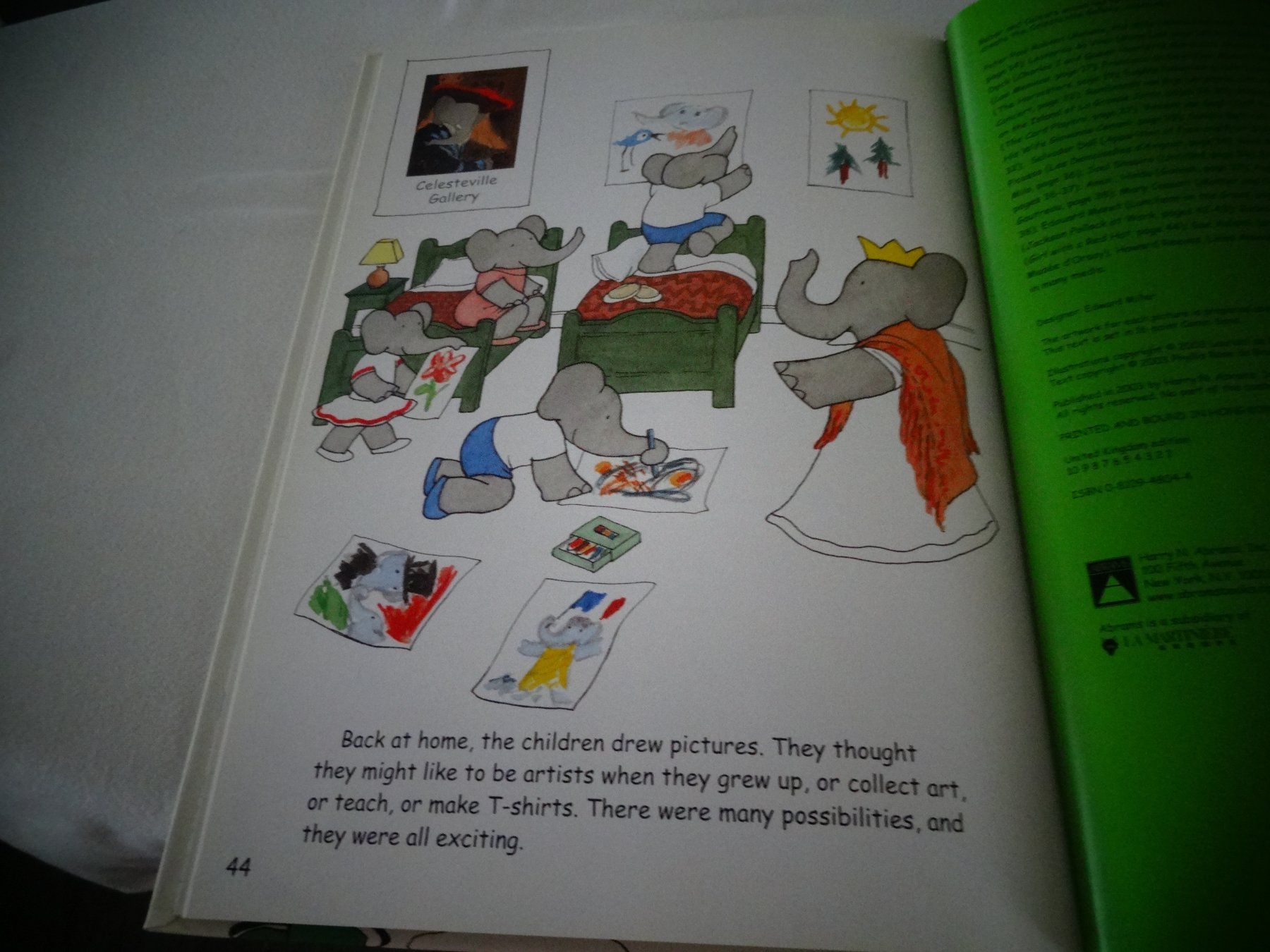 Bücher: Babar`s  Gallery  Brunhoff mit Poster – Gebraucht aus Neerach von jenny062 8