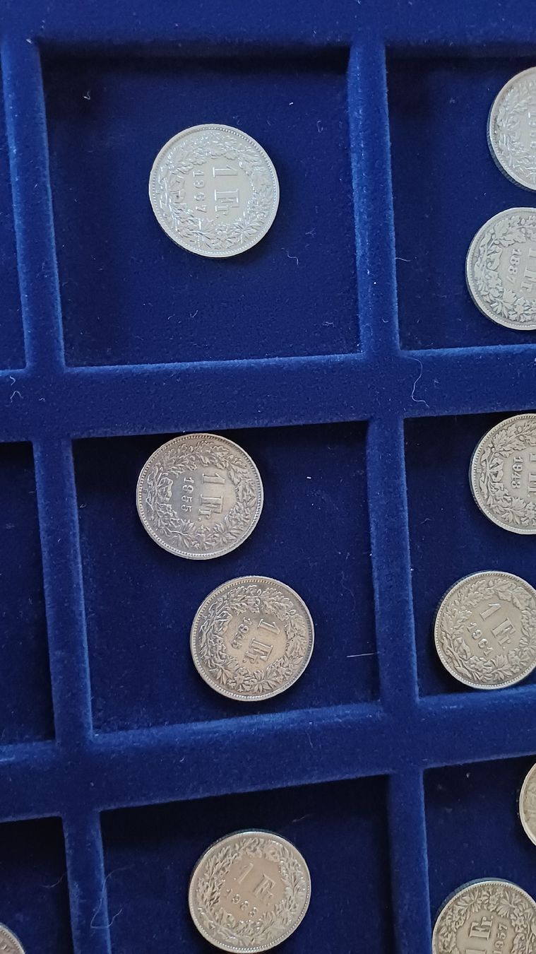 Alle Münzen: 20 Stück Silberfränkler Top Zustand – Gebraucht aus Flawil von Naphtali 7