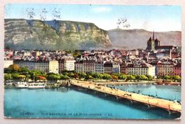 Genève - Vue générale de la Rive gauche