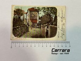 Postkarten Ticino Tessin Case vecchie Ticinesi Selten 1902