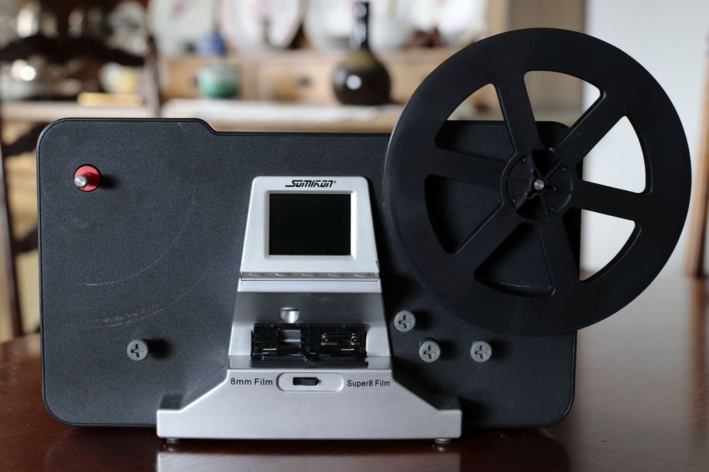 Scanner film super 8 et 8 mm