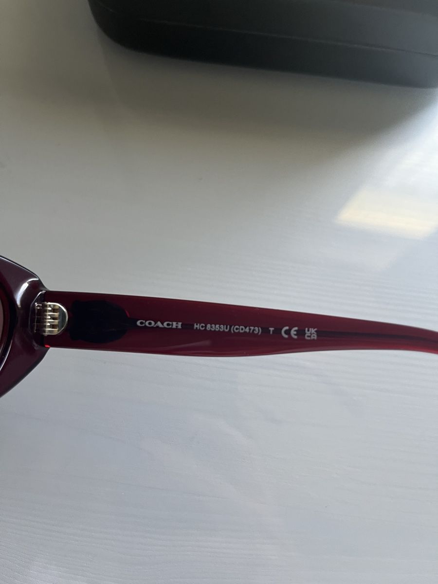 Coach Occhiali & Lenti: COACH Sonnenbrille - transparent red – Nuovo (secondo la descrizione) da Sulgen venduto da jac_hp2g 2