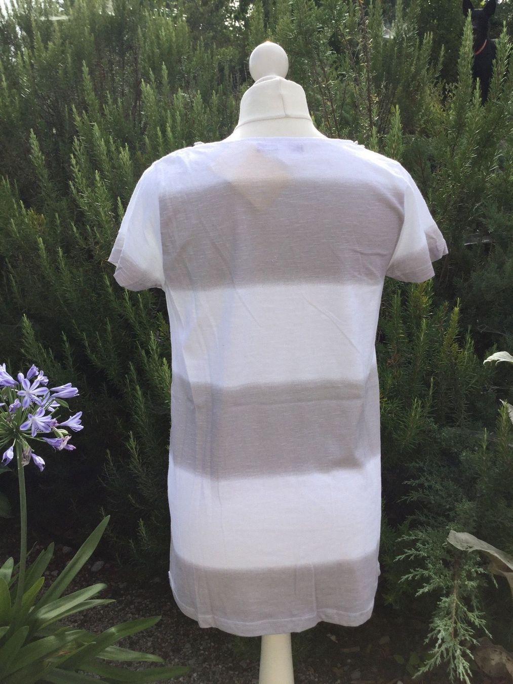 T-Shirts: T-shirt grosses rayures blanc/gris NEUF – Neu (gemäss Beschreibung) aus Agiez von chouchanelle 3