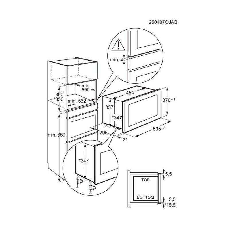 AEG Elettrodomestici da cucina: AEG Mikrowelle Neu MW17BEMGM – Nuovo (secondo la descrizione) da Hintermoos venduto da Sasch4 1