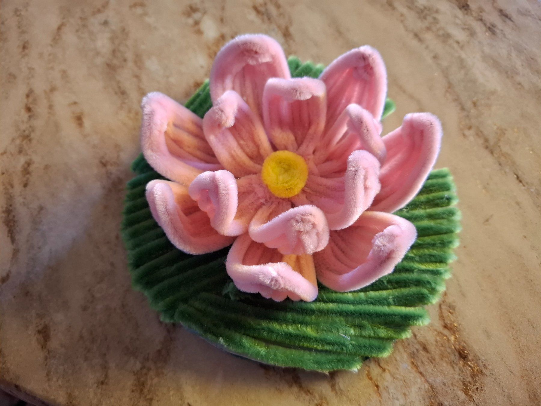 Tutte le decorazioni: Seerose rosa Blume Handarbeit – Nuovo e nell'imballaggio originale da Fehraltorf venduto da 5798graf 3