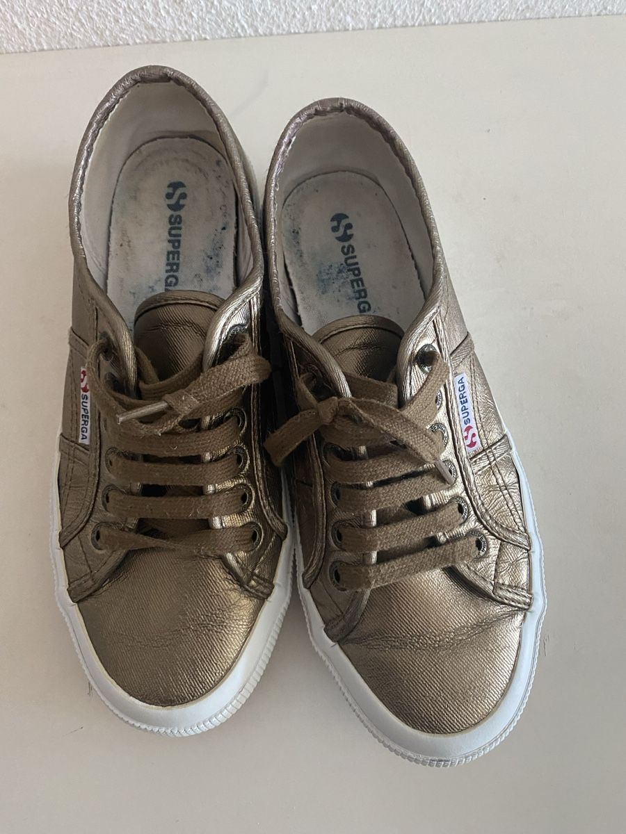 Superga Scarpe da donna: Sneaker SUPERGA Gr. 39 Gold – Usato da Biel-Benken BL venduto da PANORMUS