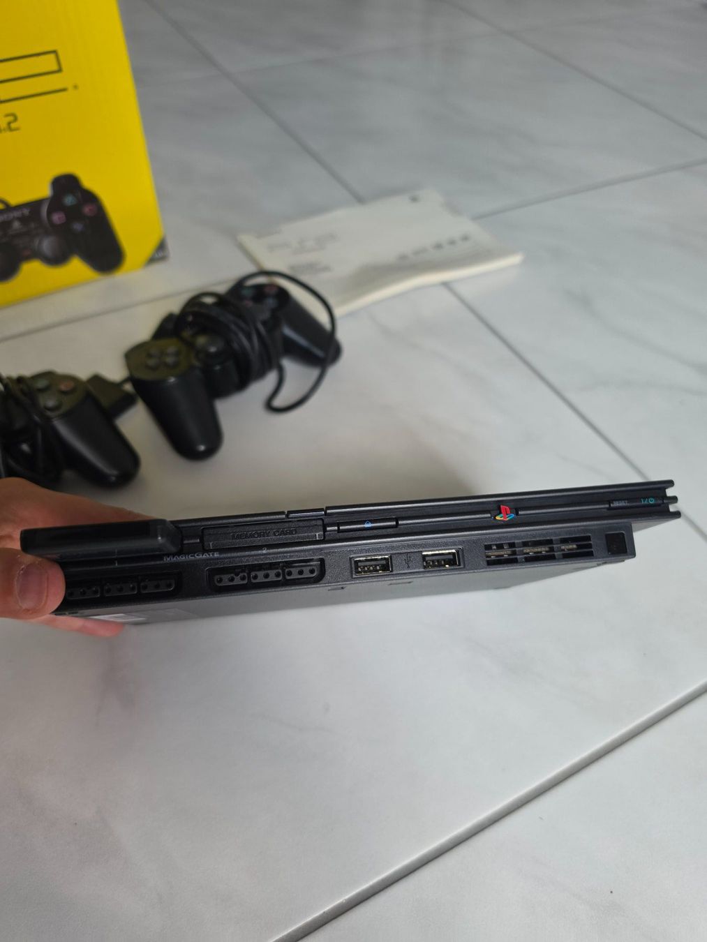 Sony Konsolen: Sony PlayStation 2 (PS2) mit 2 Controllern + GTA San Andreas – Gebraucht aus Birr von ale_dq7h 2