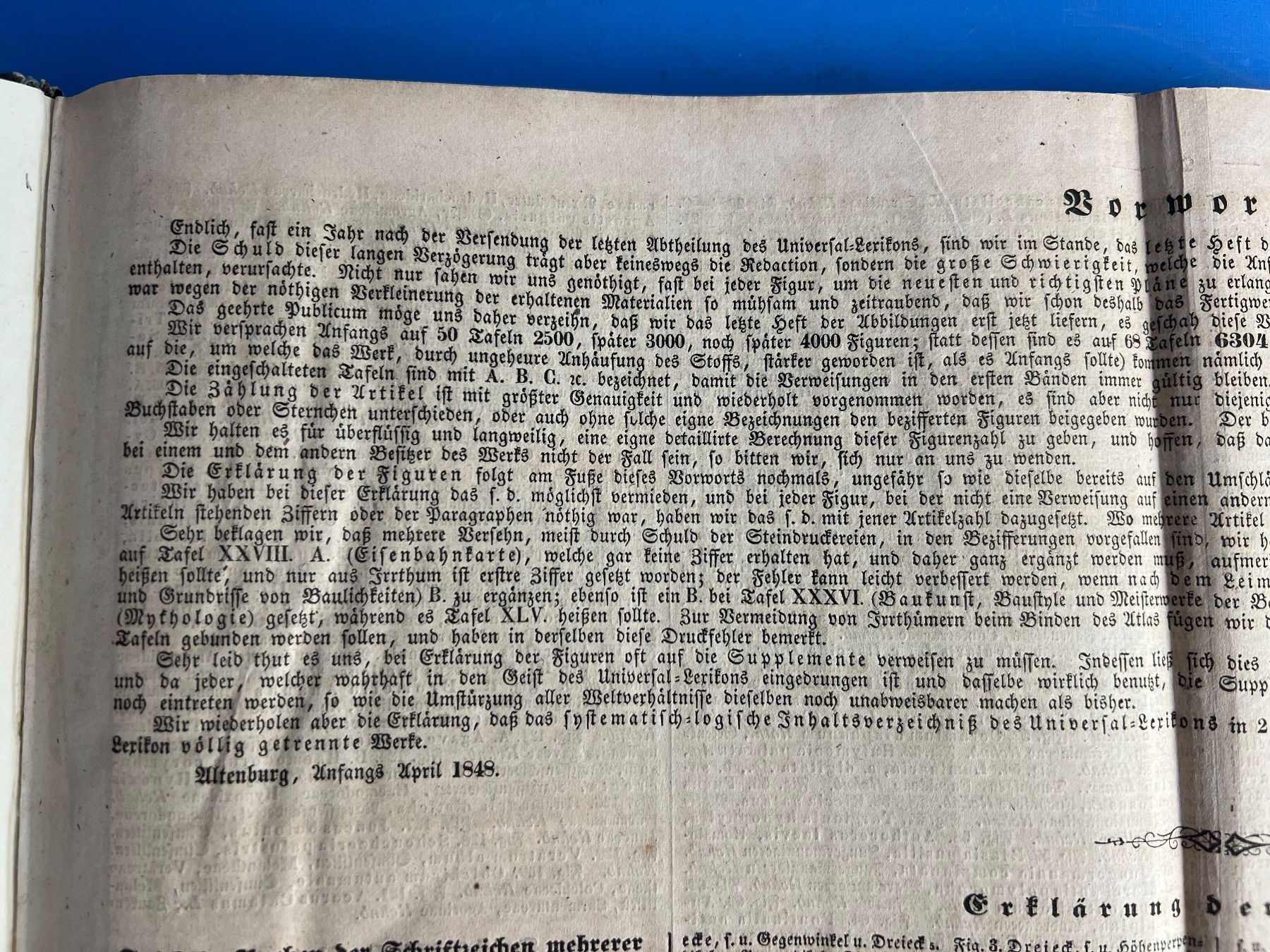 Bücher: Bilder zu Universal-Lexikon 1848 – Gebraucht aus Unterengstringen von Gustav03 1