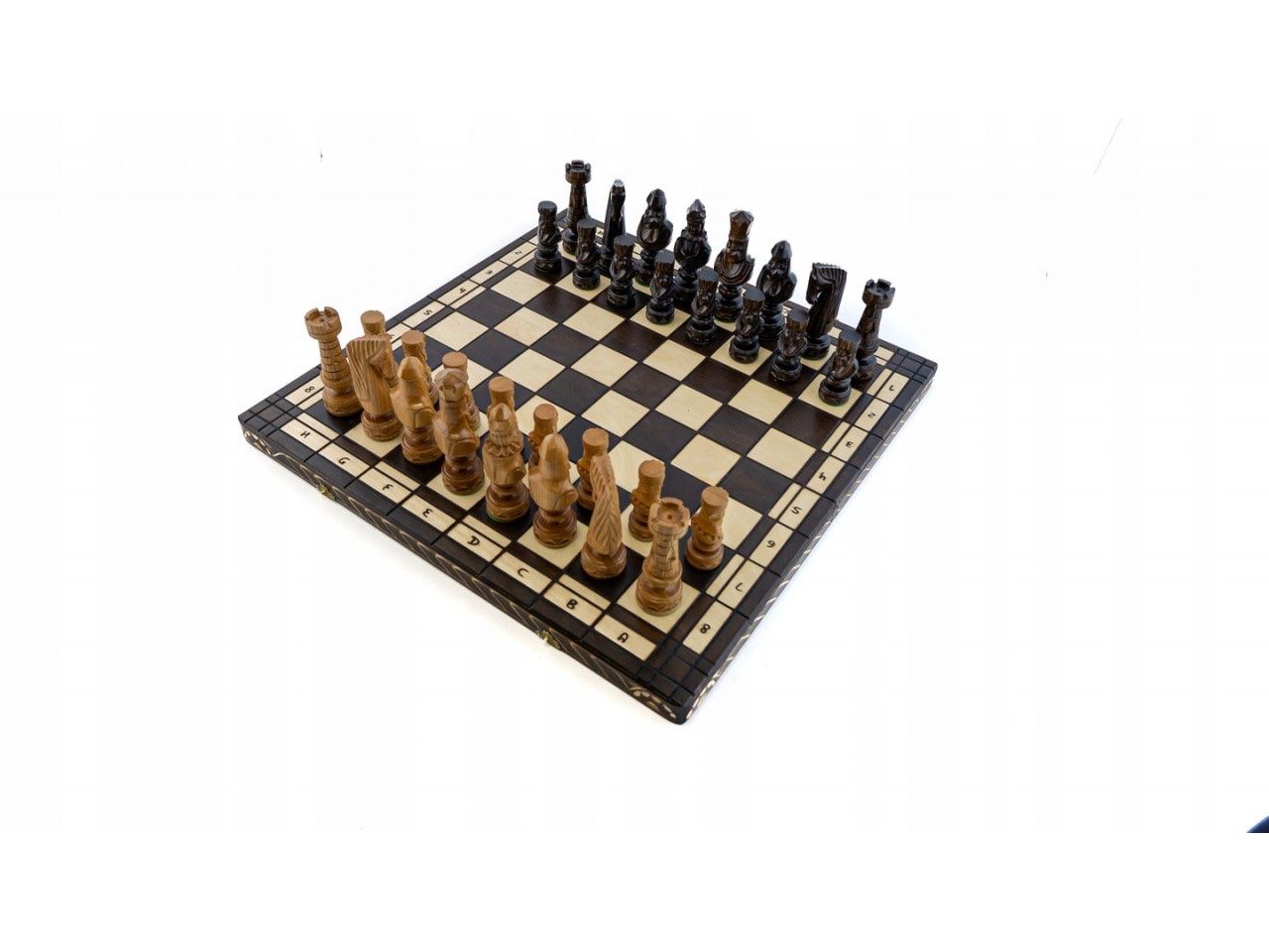 Spiele: Holz Schachbrett „Cezar“ Geschnitzt – Neu und originalverpackt aus Buchs Zh von bar_7kk7 1