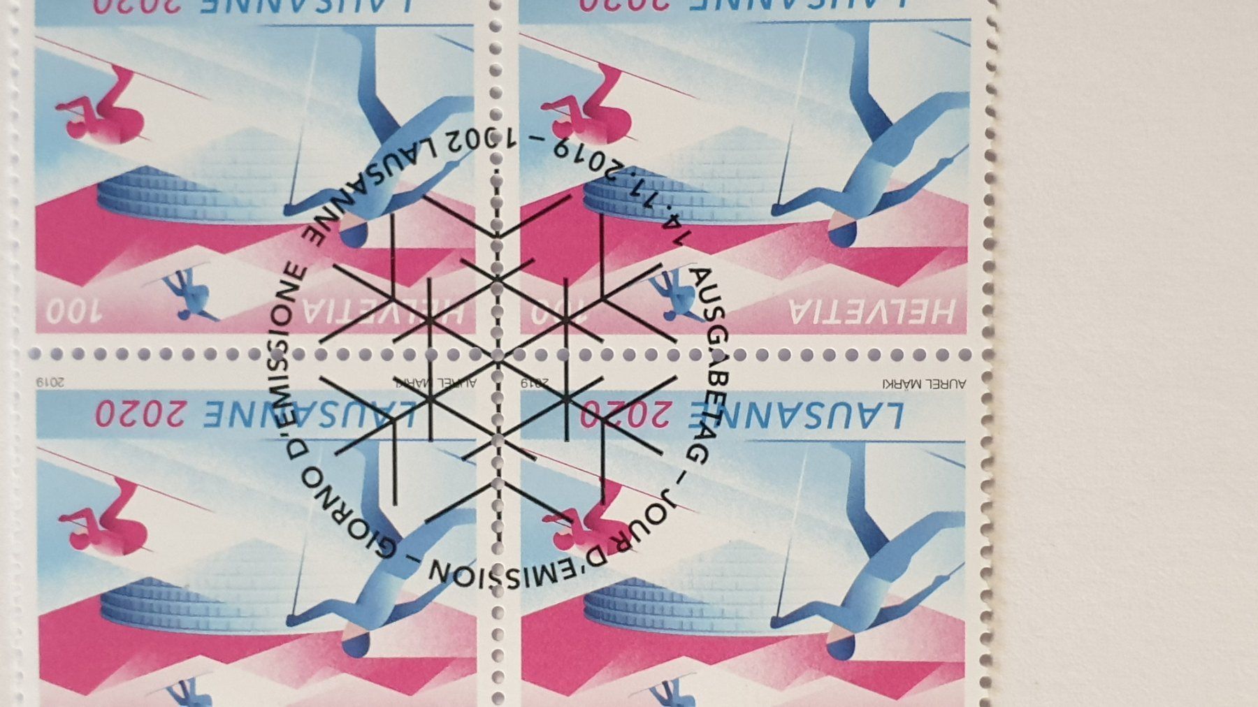Alle Briefmarken: (970) «Olympische Jugendspiele 2020» – Gebraucht aus Schwarzhäusern von Inot3 2