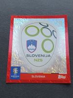 Topps UEFA Euro 2024 * Slowenien Wappen * ROT (SVN 1)