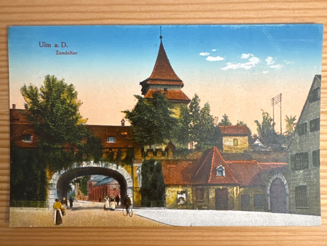 Ansichtskarten: Drei antike, kolorierte Ansichtskarten, DEUTSCHLAND, Ulm – Neu (gemäss Beschreibung) aus Zürich von Tarafo5 2