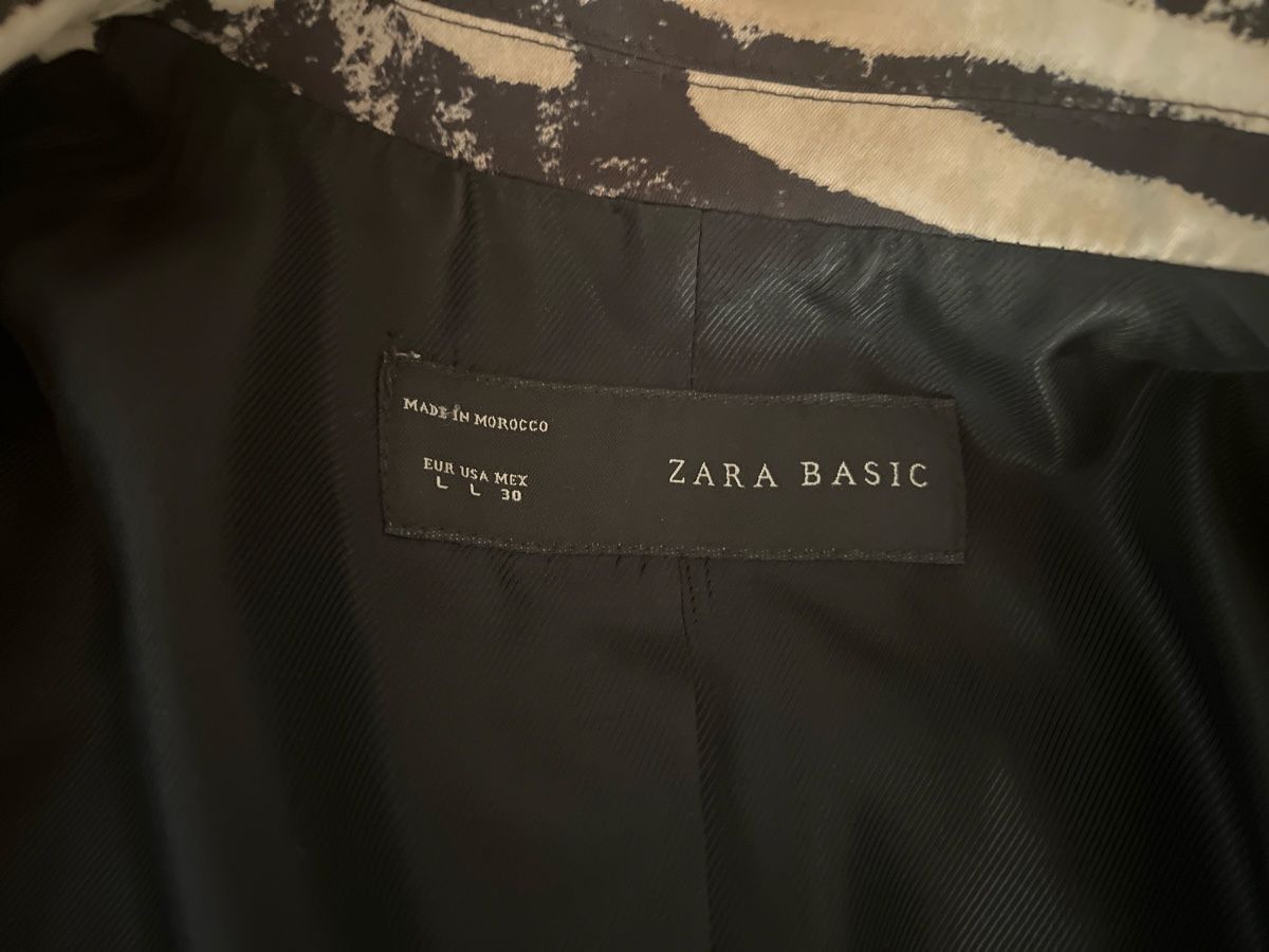 Zebra Vestes: Zara Basic L Zebra Blazer – D'occasion à Bonaduz par Malves10 3