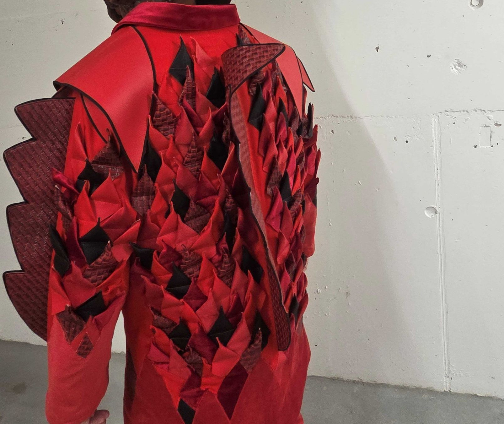Costumi: Fasnachtskleid "Pilatus-Drache" – Usato da Luzern venduto da Luha1 6