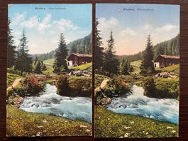 KLOSTERS Mönchalpbach, gelaufen 1911 und ungelaufen
