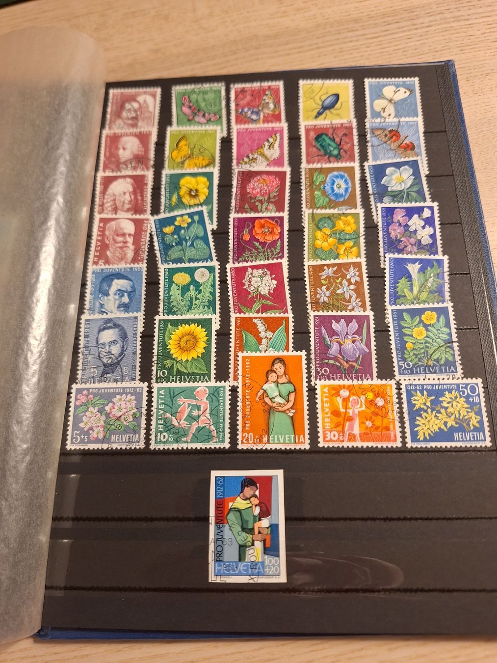 Alle Briefmarken: Pro Juventute fast vollständig  – Gebraucht aus Schaffhausen von RicardoSchaffhausen 6