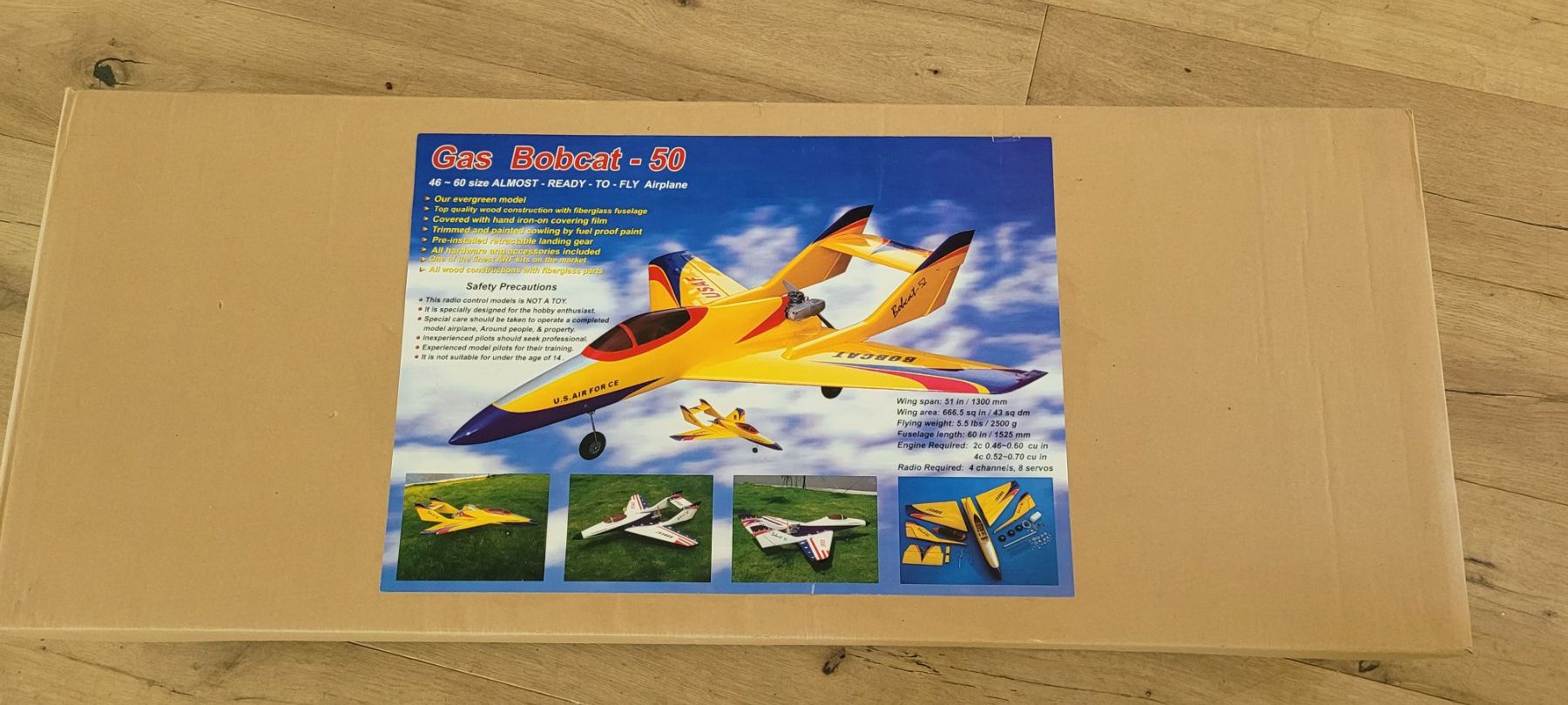 Modellismo RC: RC Flugmodell Bobcat-50 - Neu, Originalverpackt! – Nuovo e nell'imballaggio originale da Brittnau venduto da fra_6k66