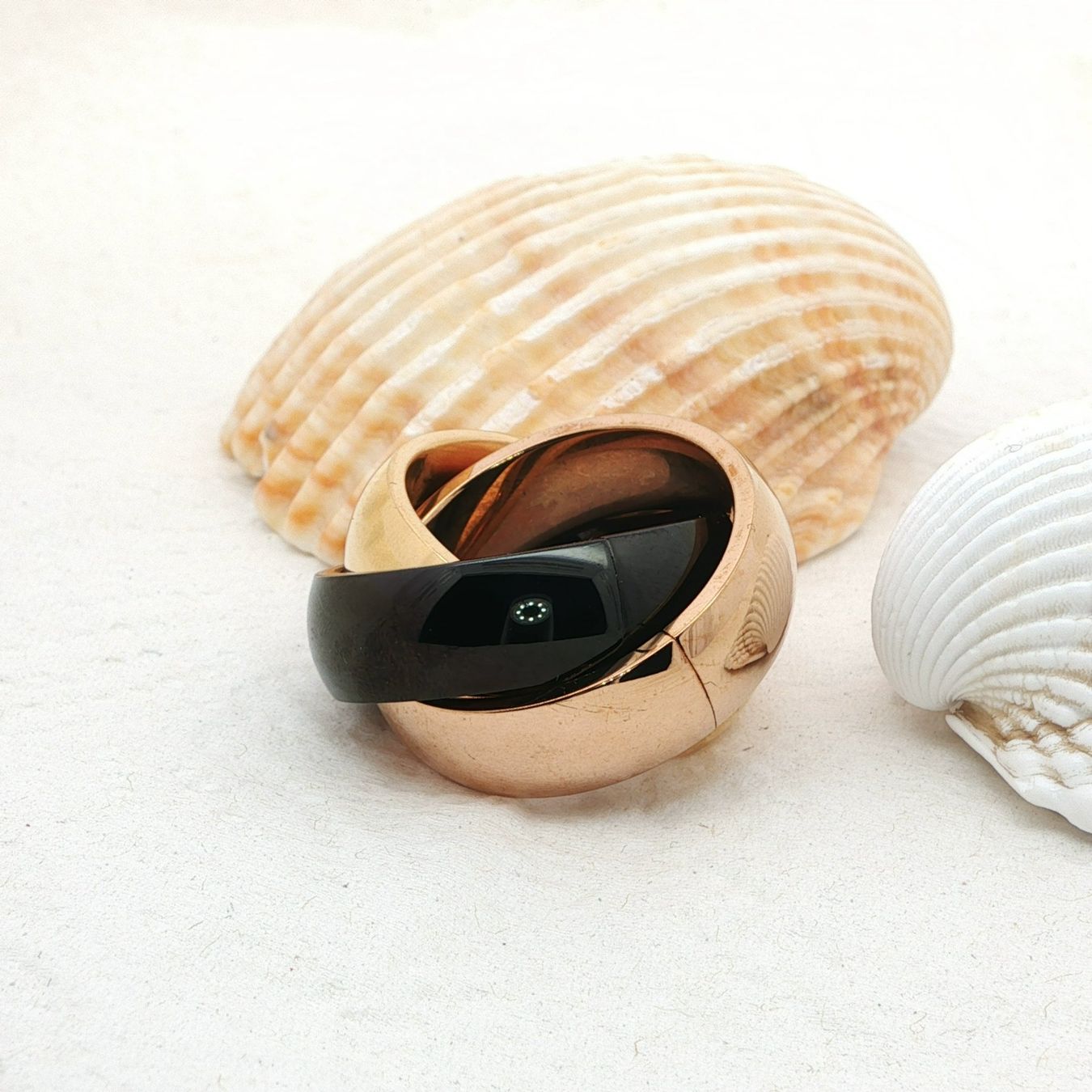 Olga Ribler Anelli: Edelstahl Trinity Ring by Olga Ribler Ringgrösse 62 – Nuovo (secondo la descrizione) da Luzern venduto da Schmuckoutlet 3