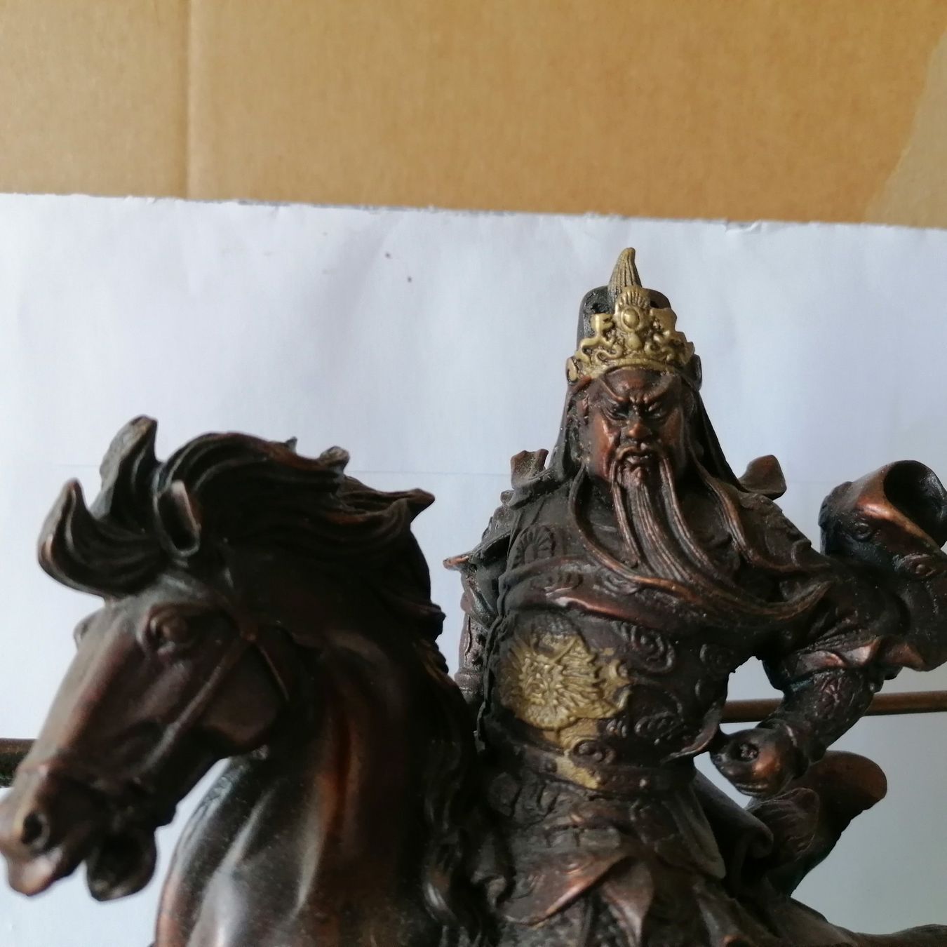 Statuette: Guerriero Mongolo in bronzo – Usato da Mendrisio venduto da Accamuta 8