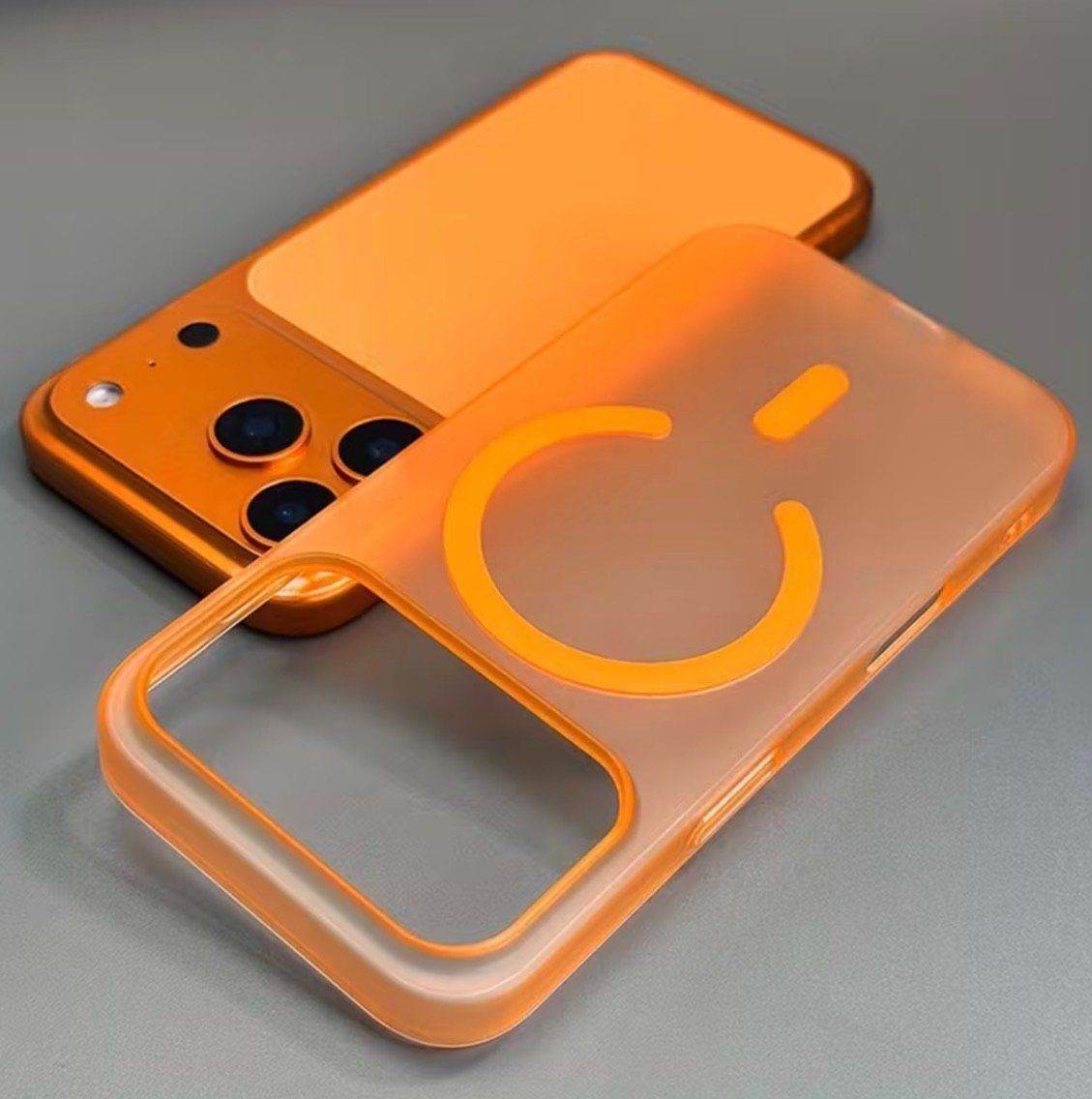Apple Cover & Protezioni schermo: Coque iPhone 17 Pro Max MagSafe Blanc, Orange et Bleue – Nuovo e nell'imballaggio originale da Thônex venduto da Suisse.Shopping 5