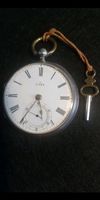 FEINE ANTIKE ENGLISCHE TASCHENUHR AUS  0,925 STERLINGSILBER