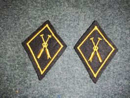 Insignes de col Armée Suisse