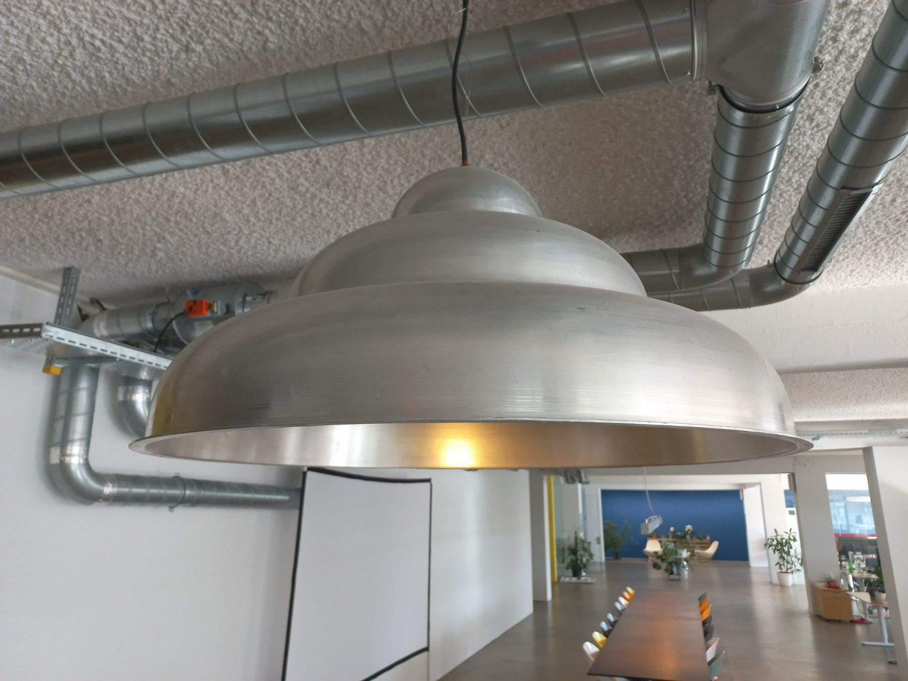 Lampadari & plafoniere: 3 Metallkuppel-Hängelampen – Usato da Zürich venduto da ver_5cjl 2