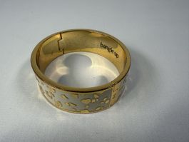Bangle Up Paris Armreif Goldfarben Emaille