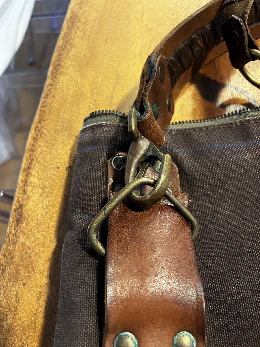 Taschen: Weekender, Tasche, Vintage Look, Dunes Artisan – Gebraucht aus Rämismühle von BikertinuZH 1
