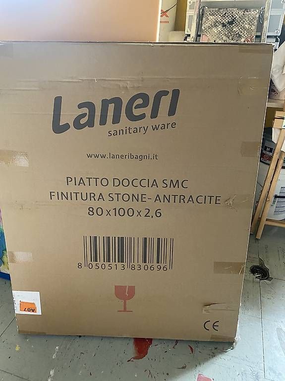 Piatti: Piatto doccia antracite  – Usato da Agarone venduto da creativa1963 1