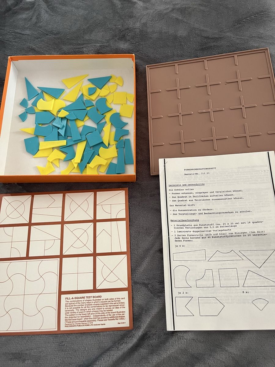 Giochi: Fill a square test board – Usato da baden venduto da jessgold 2