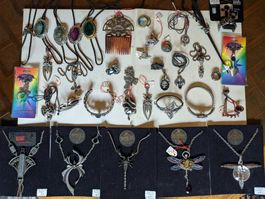 38x Steampunk Goth Rock Schmuck Restposten